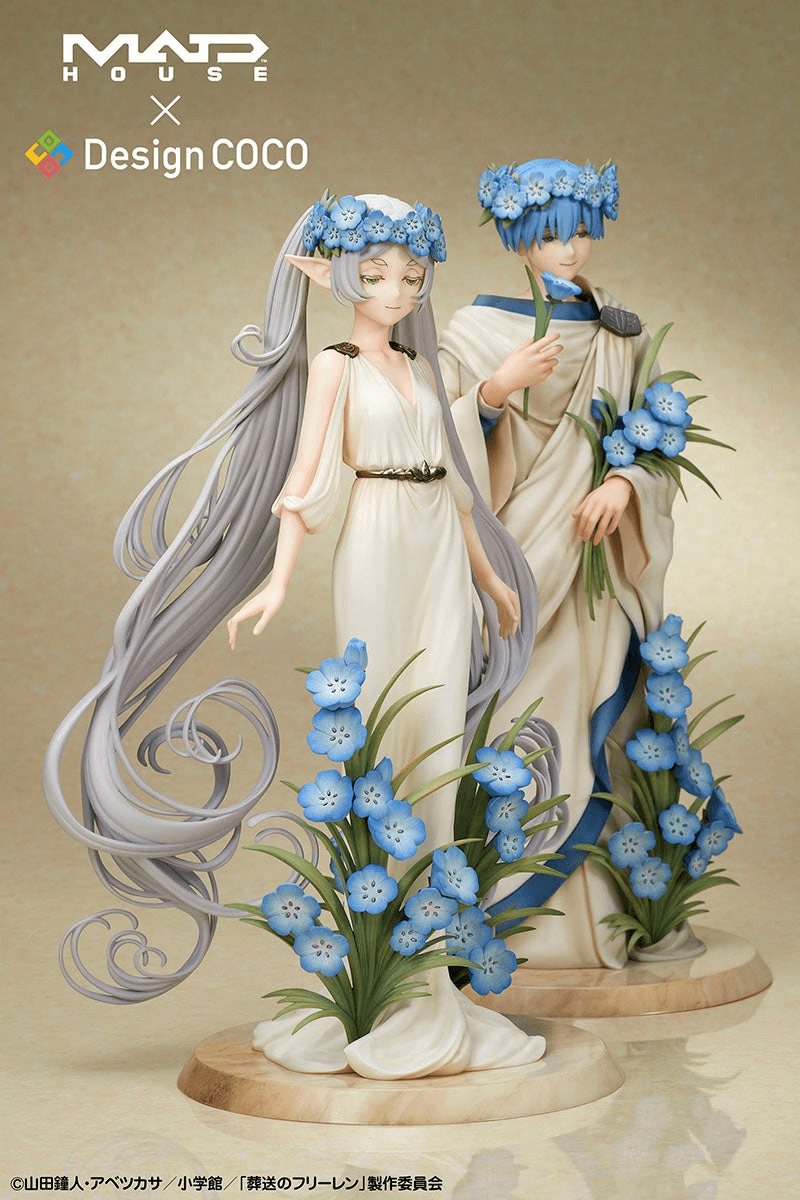 MADHOUSE x DesignCOCO Frieren: Beyond Journey's End Frieren & Himmel - Art Nouveau Style - 1/7 Complete Figure | 4595643112952