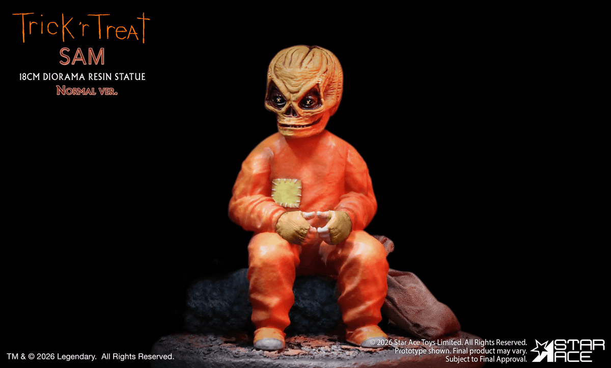 18cm Trick'r Treat Sam diorama resin statue NX