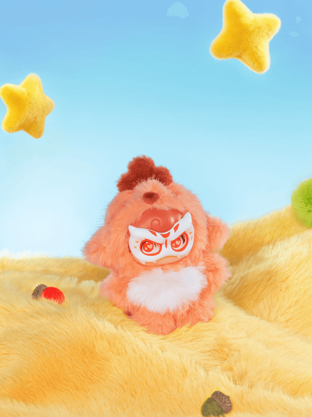 Mochi Little Monster Series Plush Charm Blind Box (Box of 8)