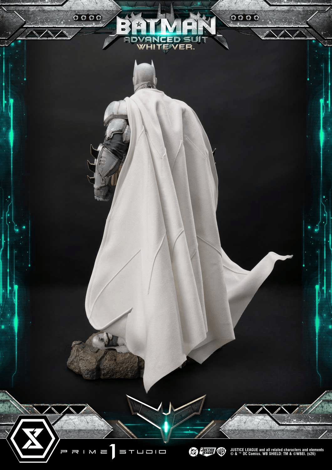 Ultimate Museum Masterline Justice League (Comics) Batman Advanced Suit White Ver. (Design By Josh Nizzi)