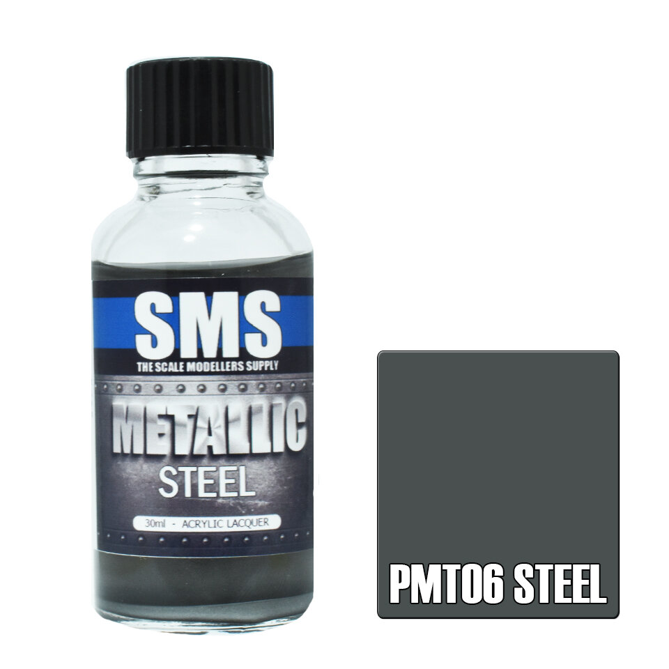 Metallic STEEL 30ml | 0707959821495