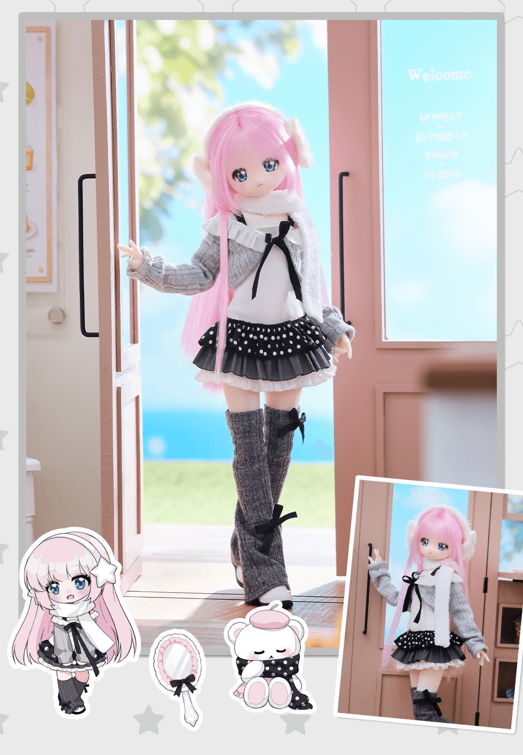 SyncyLand OOTD Series (Set of 6 figures)