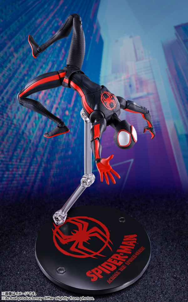 BANDAI Tamashii Spider Man (Miles Morales) World Tour Limited Edition Spider-Man: Across the Spider-Verse, Bandai Spirits S.H.Figuarts | 4573102641793