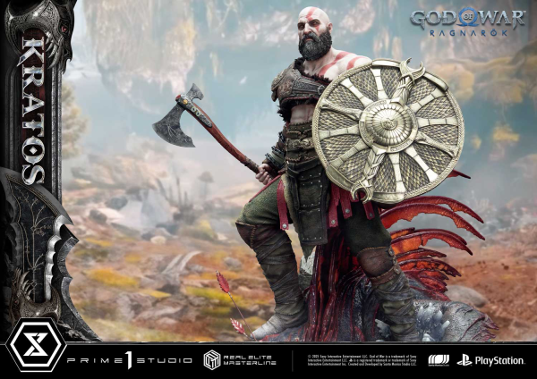 Prime 1 Studio Real Elite Masterline God of War: Ragnarok Kratos Regular Version | 4582647120786