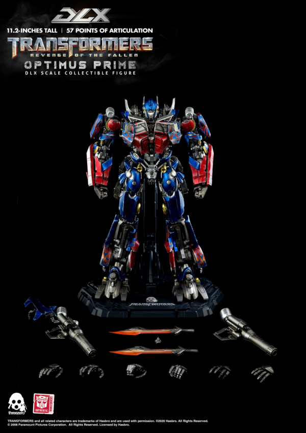 threezero Transformers: Revenge of the Fallen - DLX Optimus Prime | 4897056202658