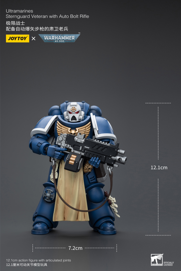 JOYTOY Ultramarines Sternguard Veteran with Auto Bolt Rifle | 6973130379824