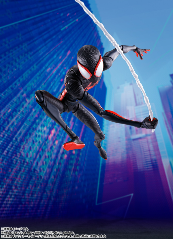BANDAI Tamashii Spider Man (Miles Morales) World Tour Limited Edition Spider-Man: Across the Spider-Verse, Bandai Spirits S.H.Figuarts | 4573102641793