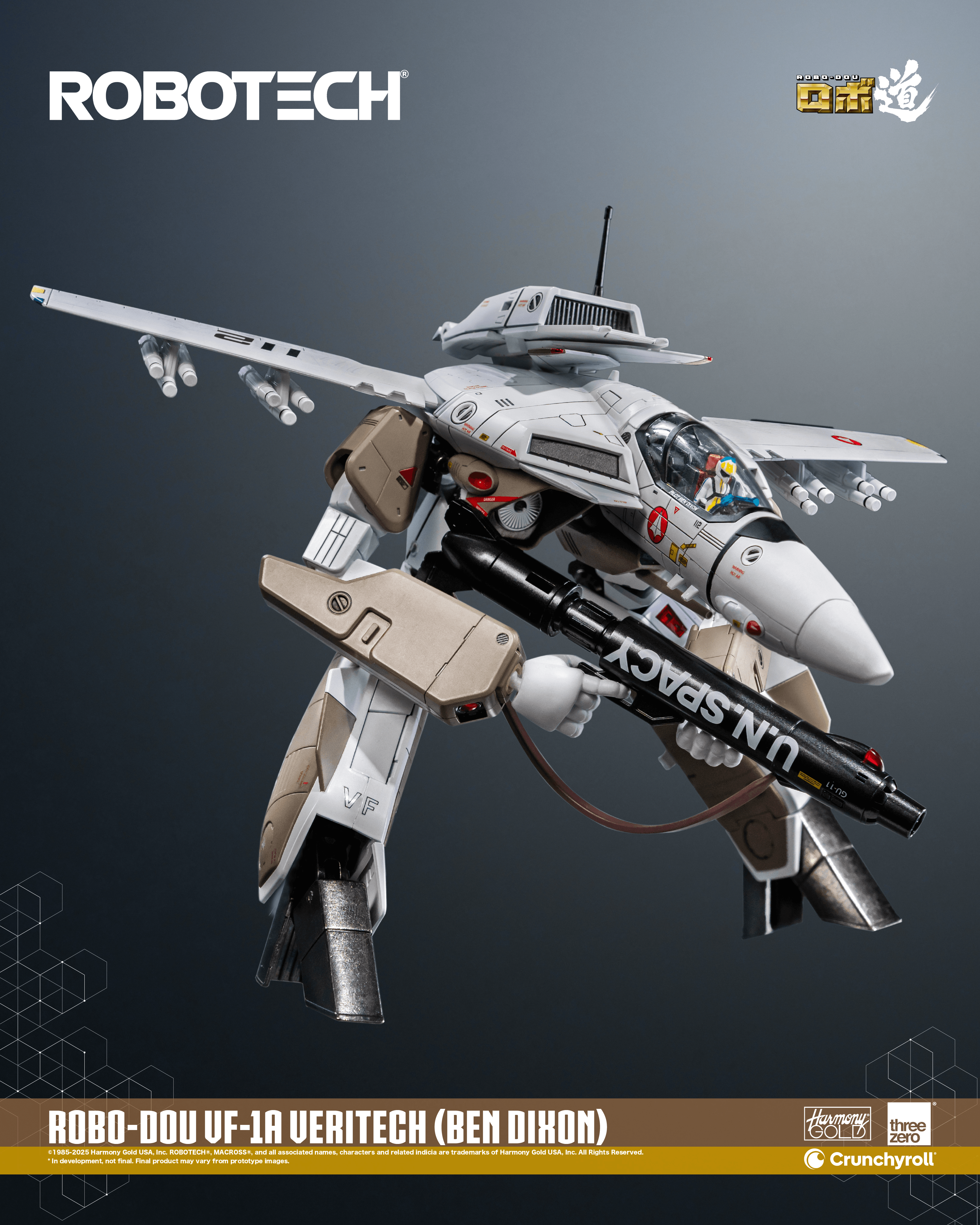 ROBO-DOU ROBOTECH VF‐1A Veritech (Ben Dixon) | 4895250820876