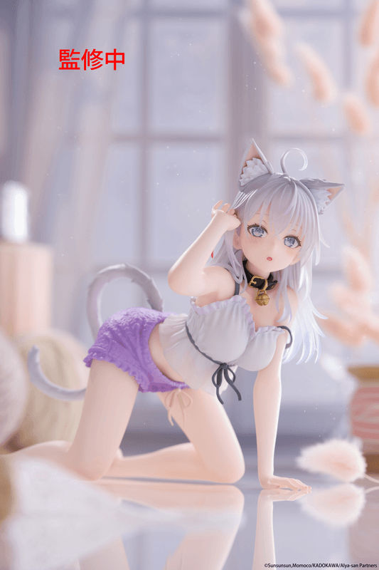 TAITO Alya Sometimes Hides Her Feelings in Russian Desktop Cute Figure - Alya (Cat Ear Roomwear Ver.) | 840342403929
