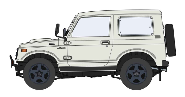 Hasegawa 1/24 SUZUKI JIMNY (JA11-5) w/GRILL GUARD | 4967834206502