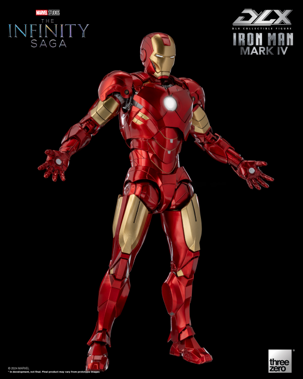 threezero Marvel Studios: The Infinity Saga: DLX Iron Man Mark 4 | 4895250812888