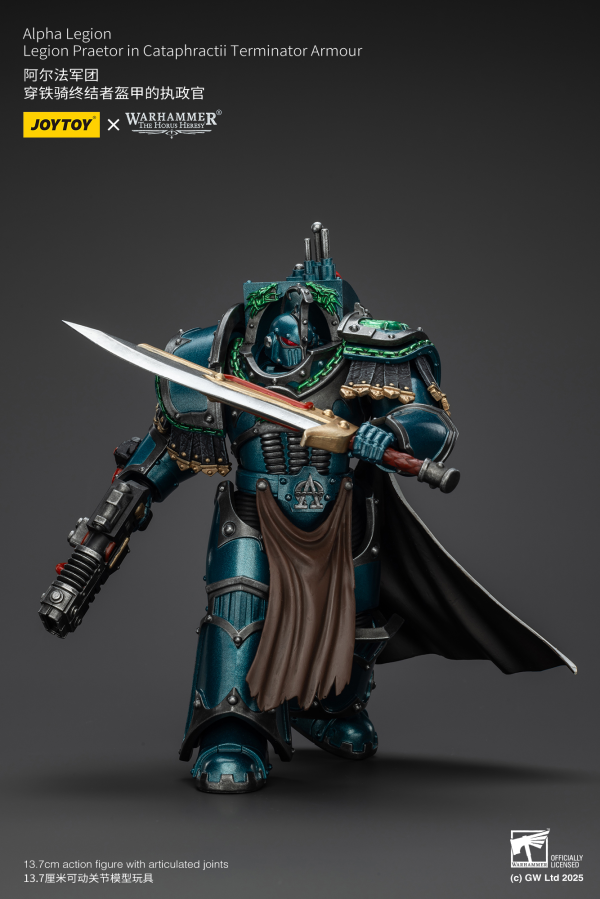 JOYTOY Alpha Legion Legion Praetor in Cataphractii Terminator Armour | 6927054401260