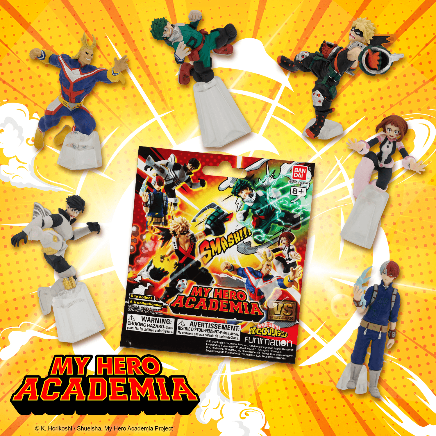 My Hero Academia GPF Blind Packs Series 1 (Box of 24) | 045557861070