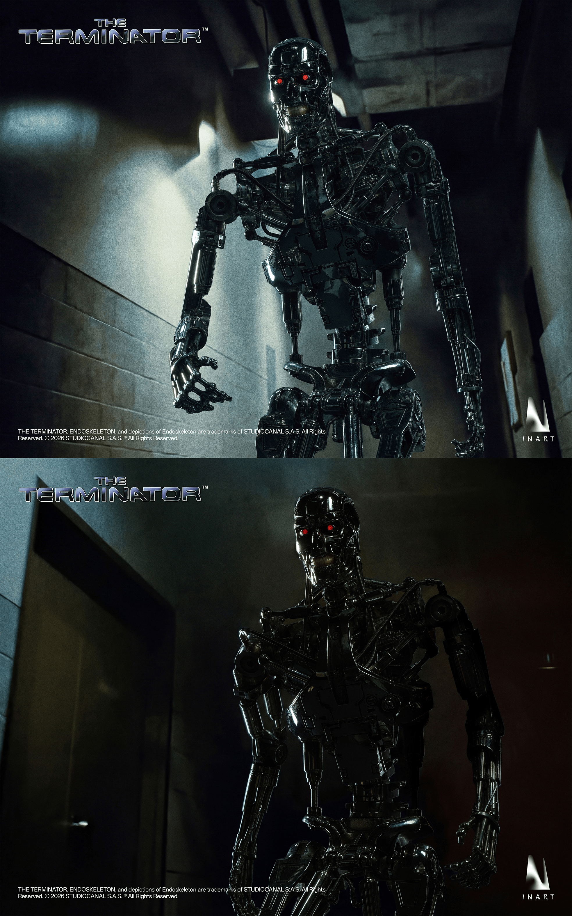 INART – The Terminator - T-800 Endoskeleton 1/6 Collectible Figure
