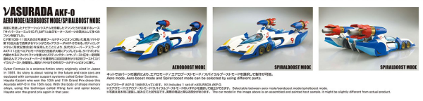 Aoshima 1/24 νASURADA AKF-0 AERO Mode/AEROBOOST Mode/SPIRALBOOST Mode | 4905083059081