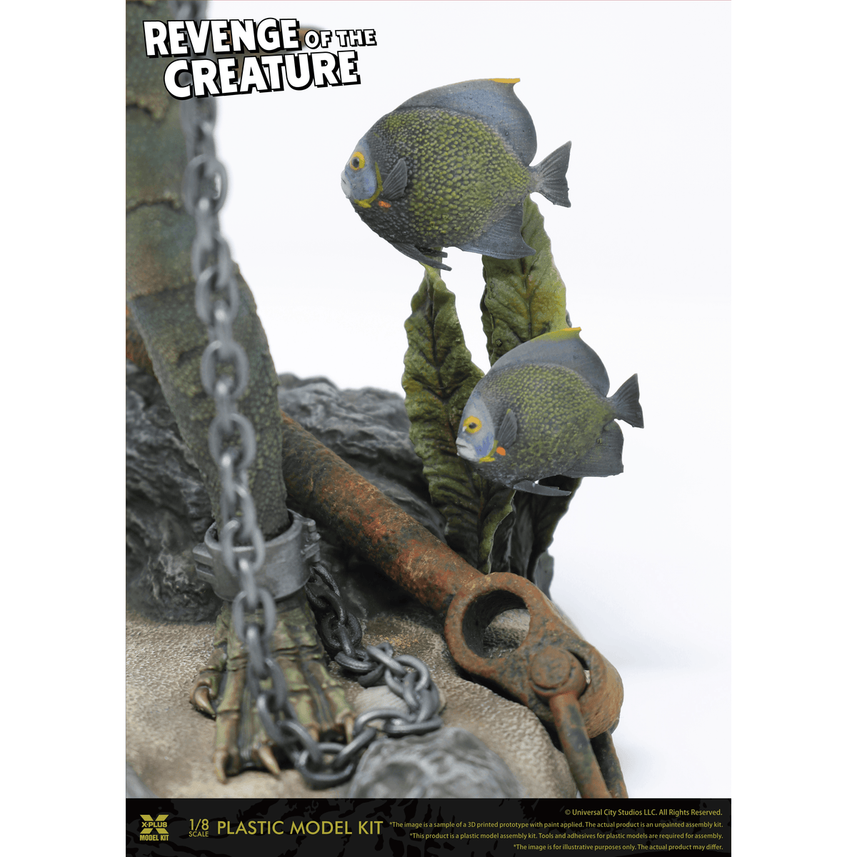 1/8 Scale Revenge of the Creature Plastic Model Kit