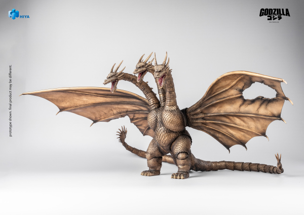 HIYA TOYS Exquisite Basic Series None Scale 10 Inch Godzilla vs. King Ghidorah King Ghidorah Battle Damaged Ver. Action Figure(6957534204395)