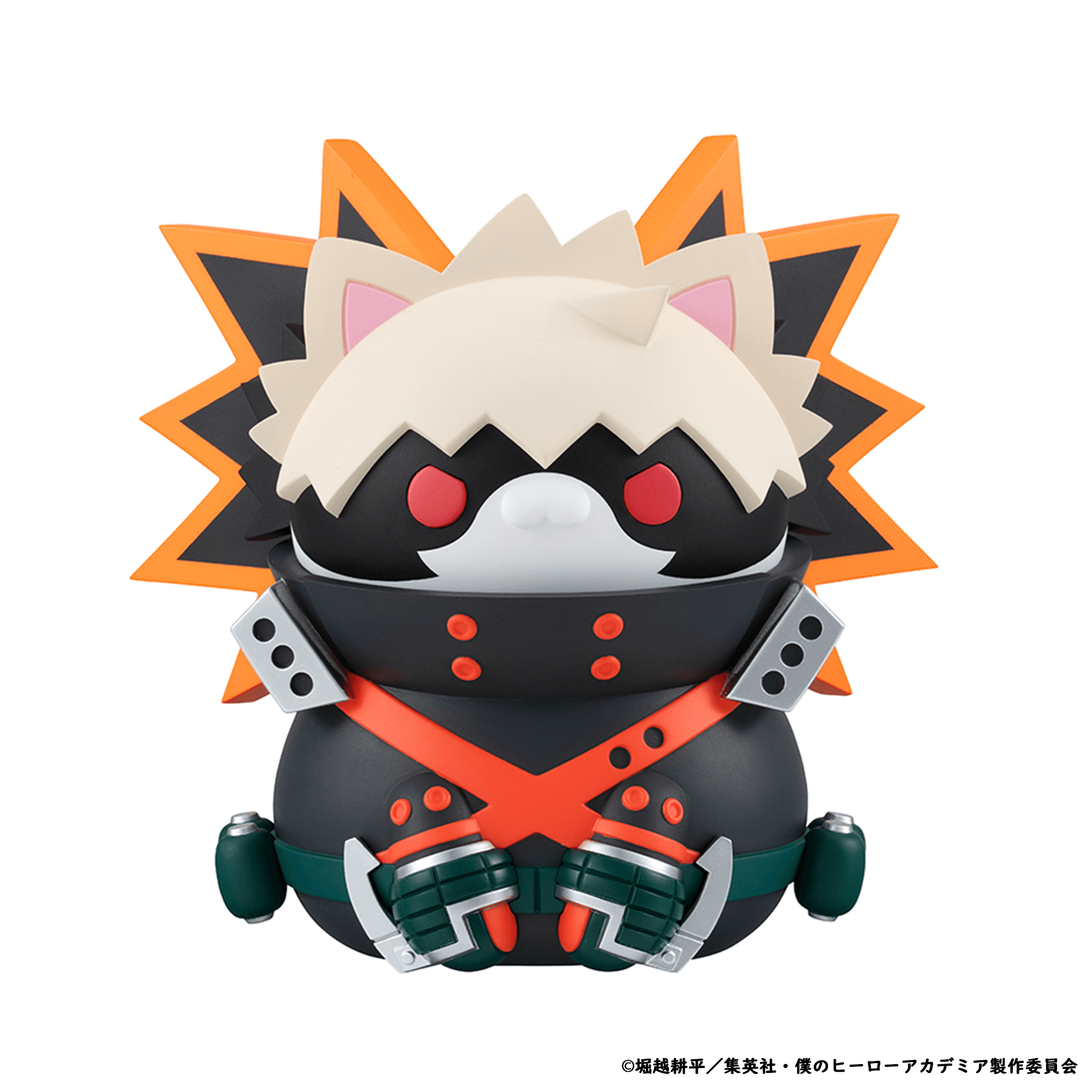 MEGA CAT PROJECT My Hero Academia Nyanto! The Big Heroaca Cats Series Midoriya & Bakugo & Todoroki set 【with gift】 | 4535123848643