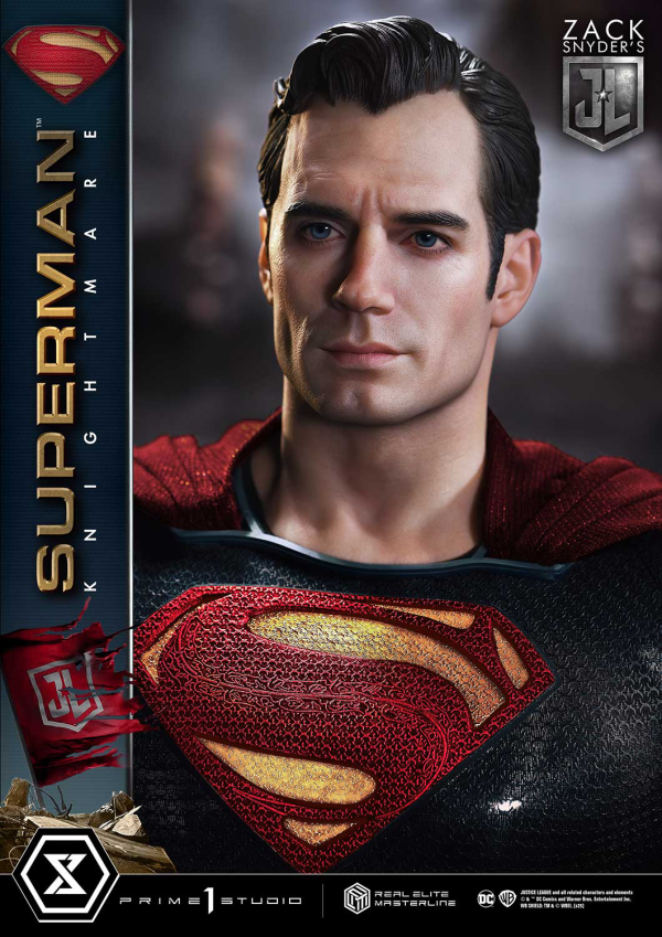 Prime 1 Studio Real Elite Masterline Justice League (Film) Superman Knightmare Color Edition | 4582647120960