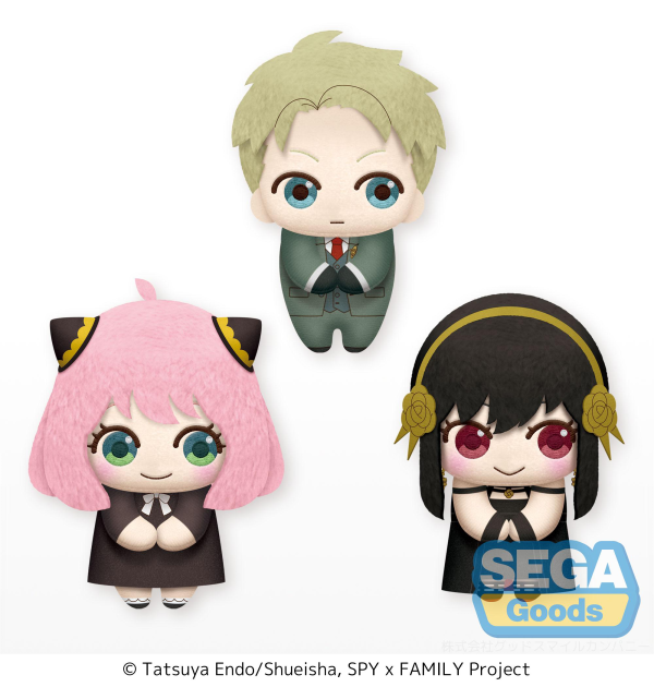 SEGA Pyokotomo TV Anime "SPY x FAMILY" Mascot Vol.1 (EX) (Pack of 49: 12 Loid, 22 Anya, 15 Yor) | 4580779528463