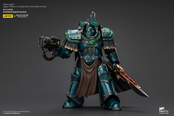 JOYTOY Alpha Legion Legion Praetor in Cataphractii Terminator Armour | 6927054401260