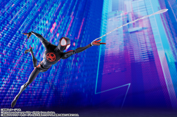 BANDAI Tamashii Spider Man (Miles Morales) World Tour Limited Edition Spider-Man: Across the Spider-Verse, Bandai Spirits S.H.Figuarts | 4573102641793