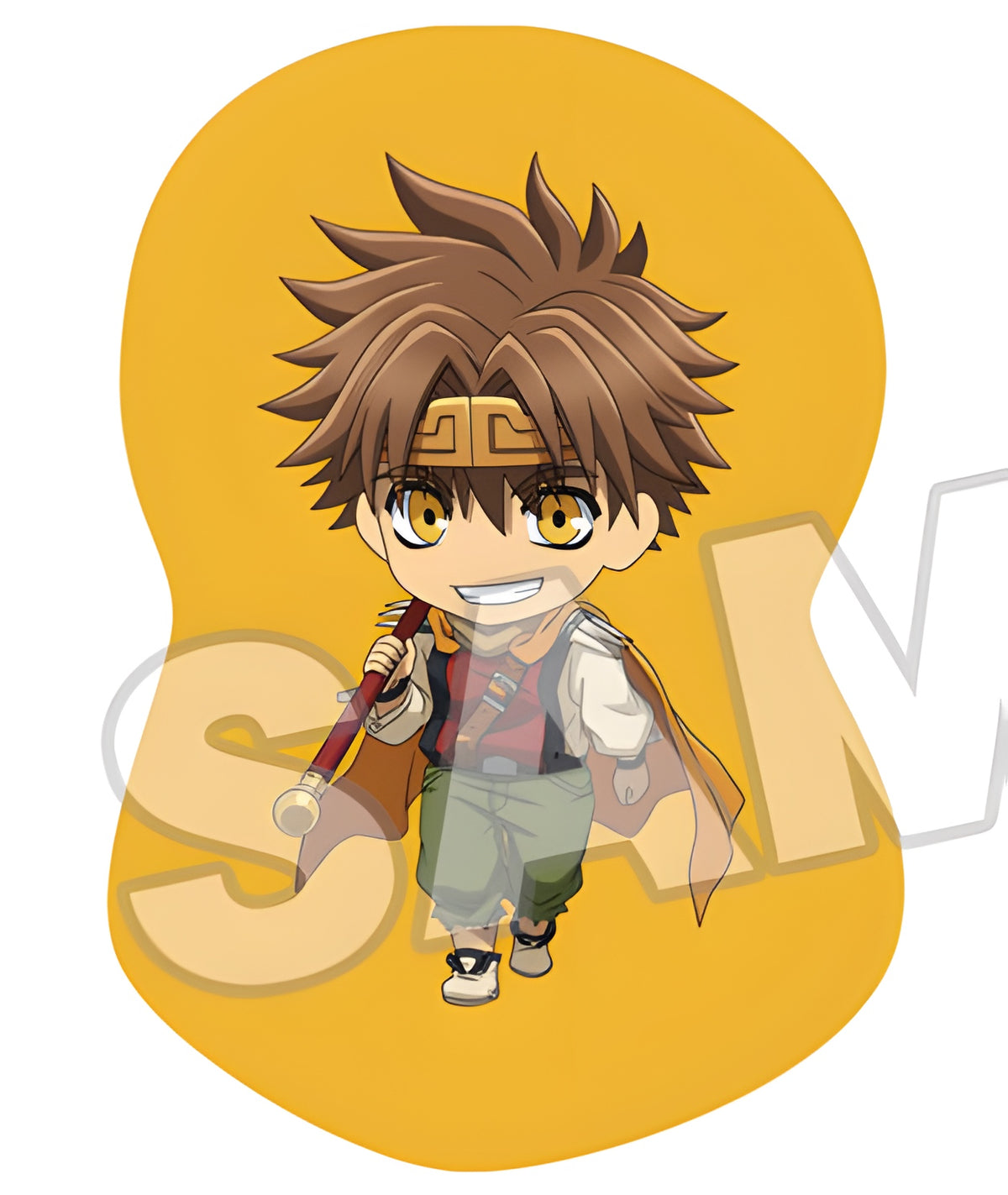 Saiyuki Reload Zeroin Series Son Goku Nendoroid Plus Die-Cut Cushion