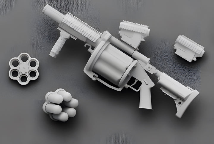 TomyTec Little Armory 1/12 LA013 M32MGL Type Grenade Launcher