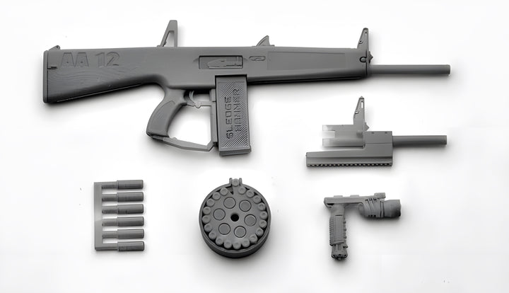 TomyTec Little Armory 1/12 LA018 AA-12 Automatic Shotgun