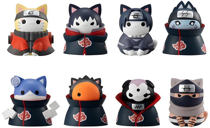 Megahouse Mega Cat Project Nyaruto Shippuden: Battle to defend Konoha 'Naruto', Box of 8