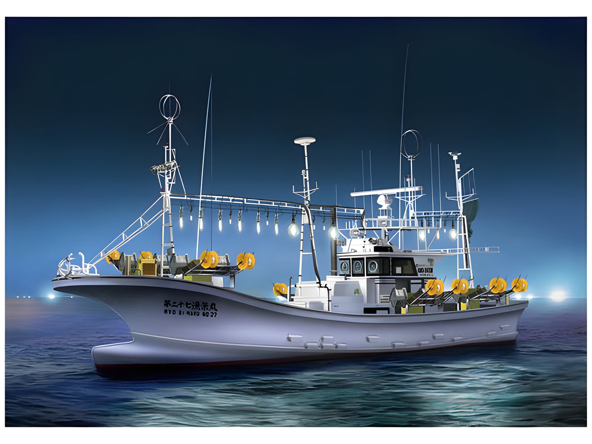 Aoshima 1/64 SQUID FISHING BOAT