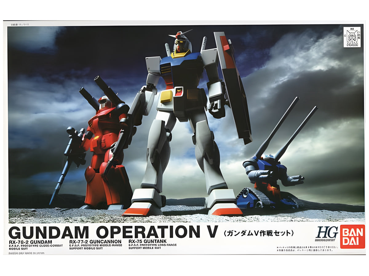 Bandai 1/144 HGUC Gundam Operation V Set