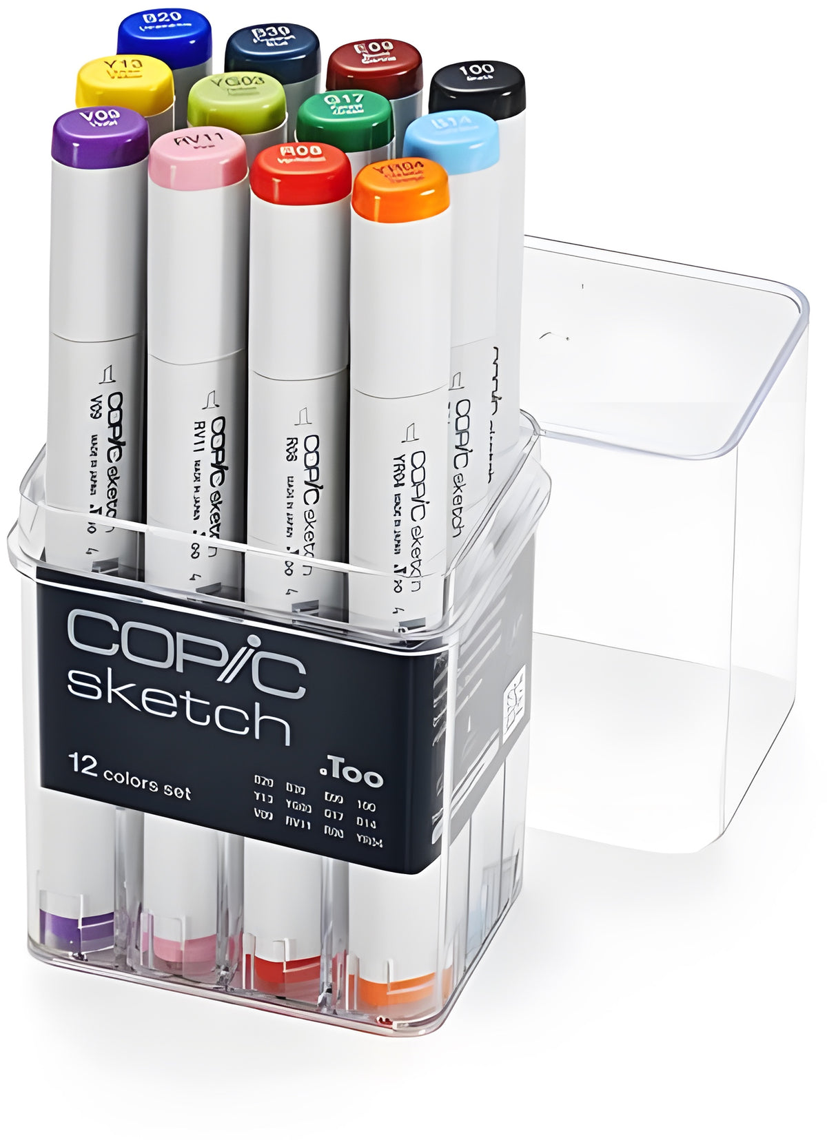 Copic Sketch Marker Basic 12Pc Set