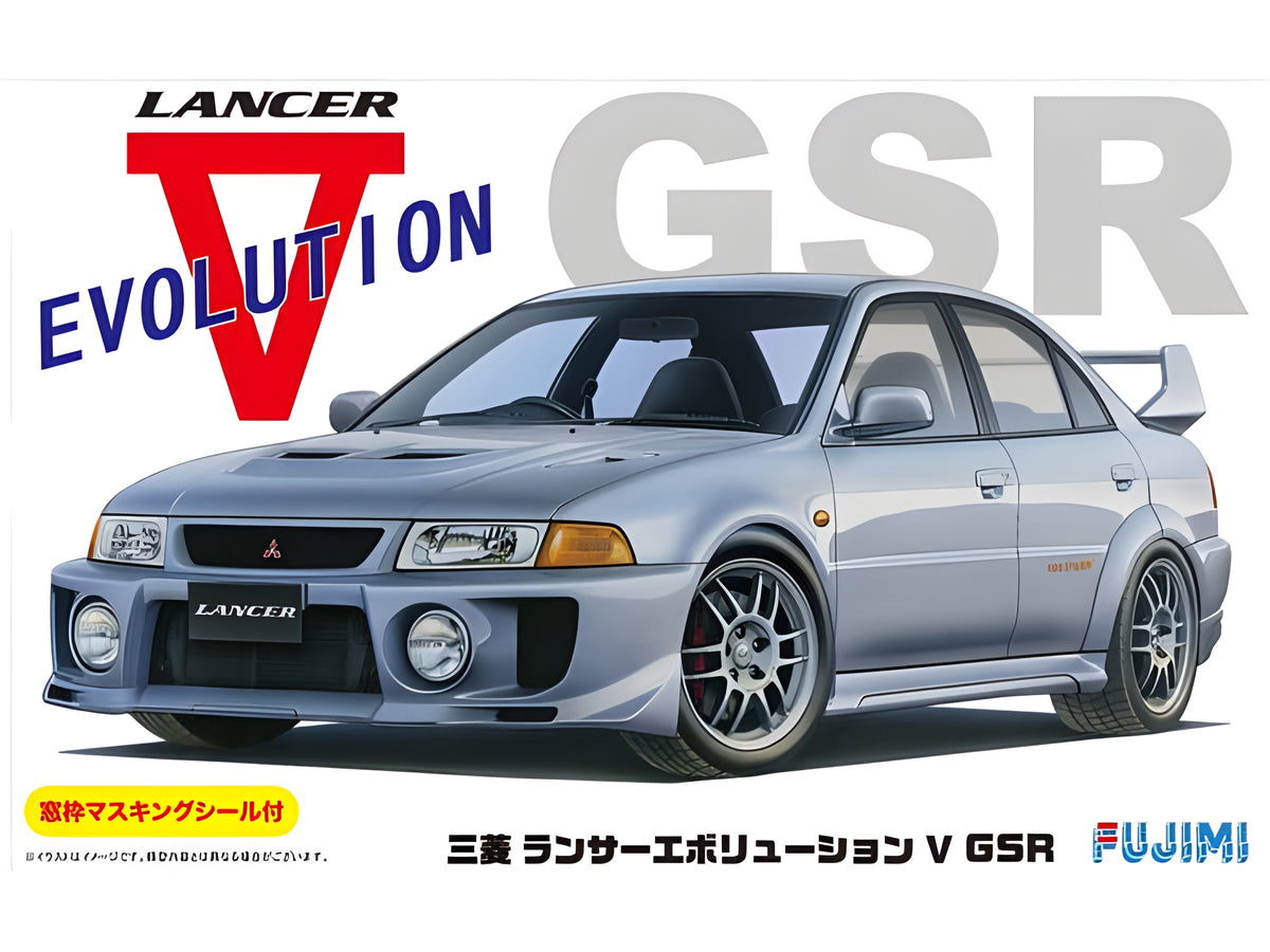 Fujimi 1/24 Lancer Evolution V GSR w/Window Frame Masking