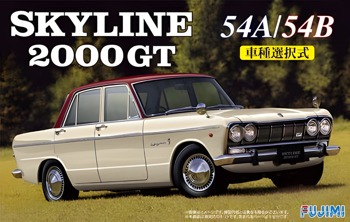 Fujimi 1/24 Skyline 2000GT 54A/54B