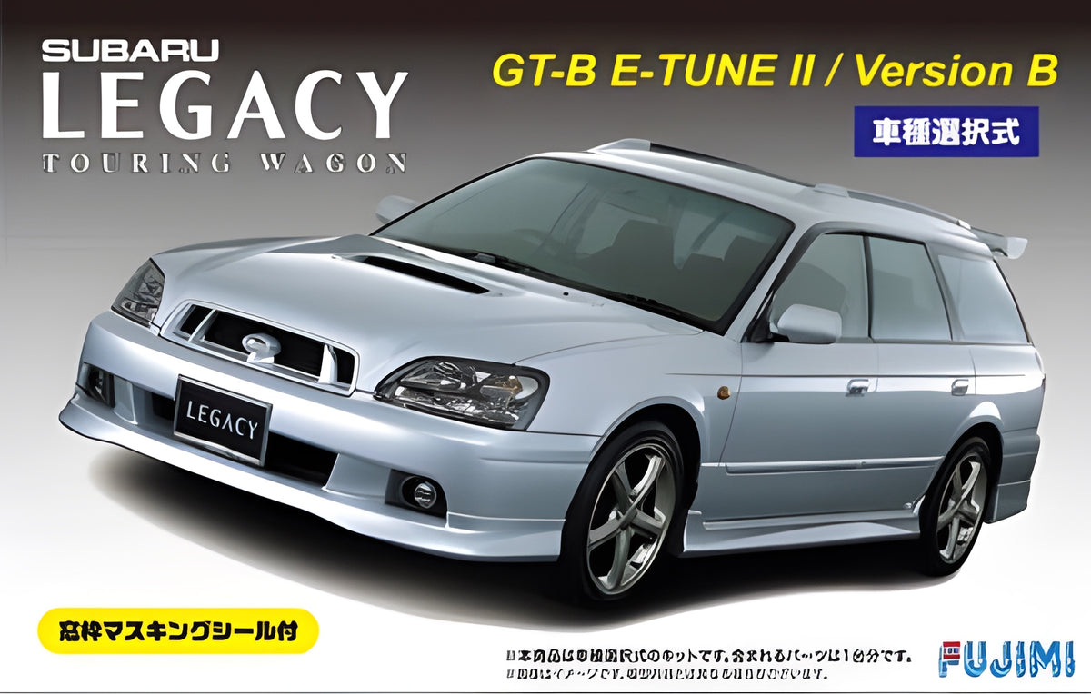 Fujimi 1/24 Subaru Legacy Touring Wagon GT-B E-tuneII Version B with Window Frame Masking