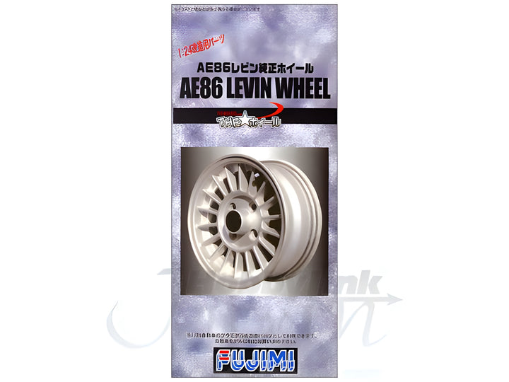 Fujimi 1/24 The Wheel Series (No.62) AE86 LEVIN Wheel & Tire Set 17 inch