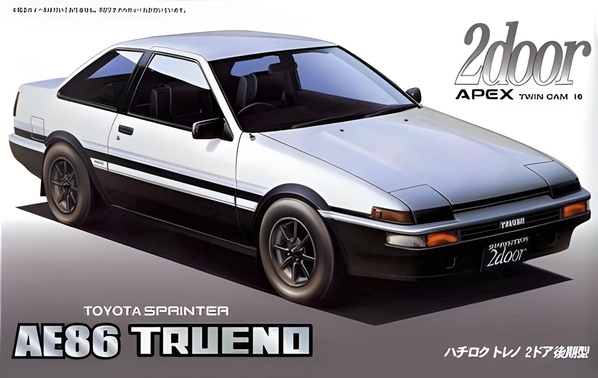 Fujimi 1/24 Toyota AE86 Trueno 2-door APEX Late