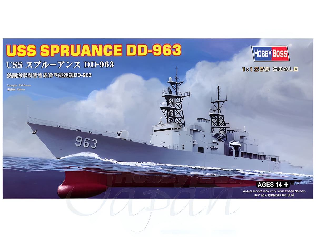 Hobby Boss 1/1250 USS Spruance DD-963