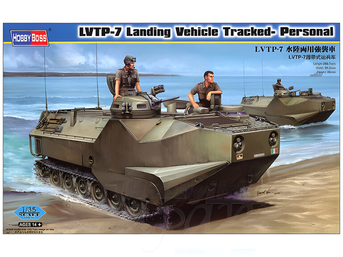 Hobby Boss 1/35 LVTP-7 Landing Vehicle, Tracked Personnel Carrier