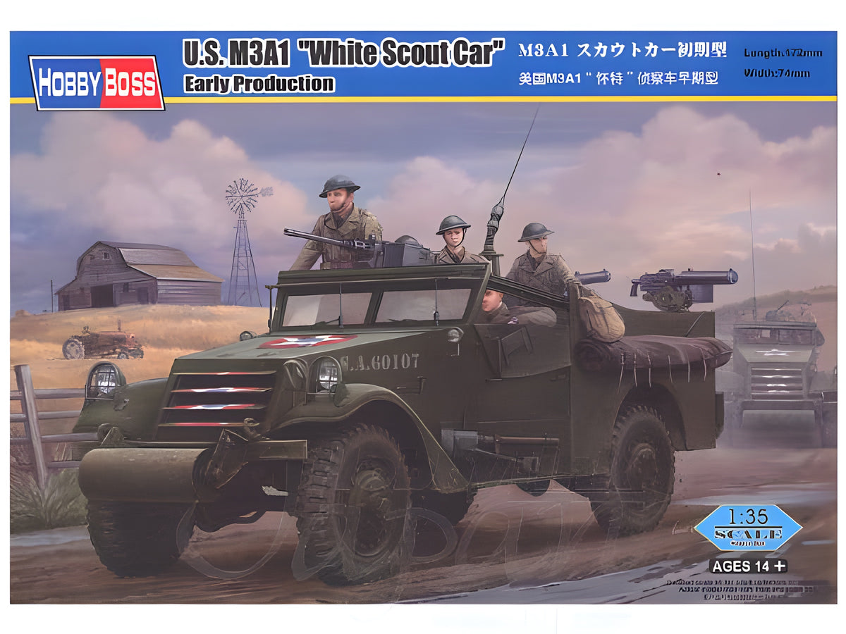 Hobby Boss 1/35 M3A1 'White Scout Car' Early Production