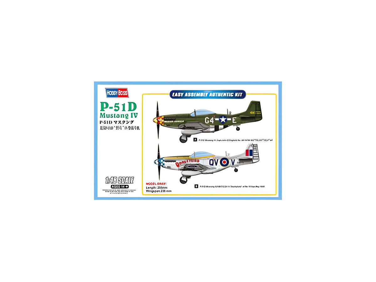 Hobby Boss 1/48 P-51D Mustang IV Fighter