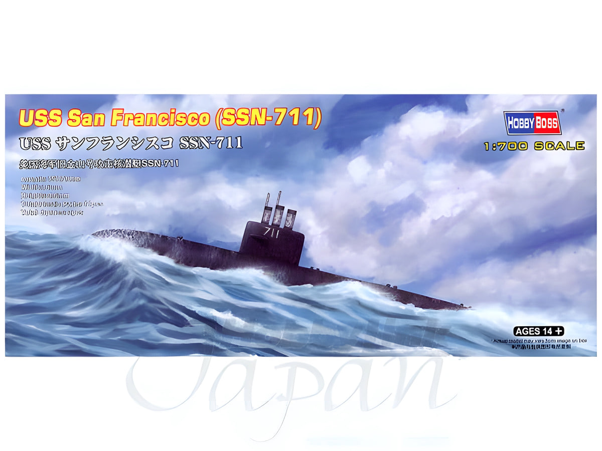 Hobby Boss 1/700 USS San Francisco (SSN-711)