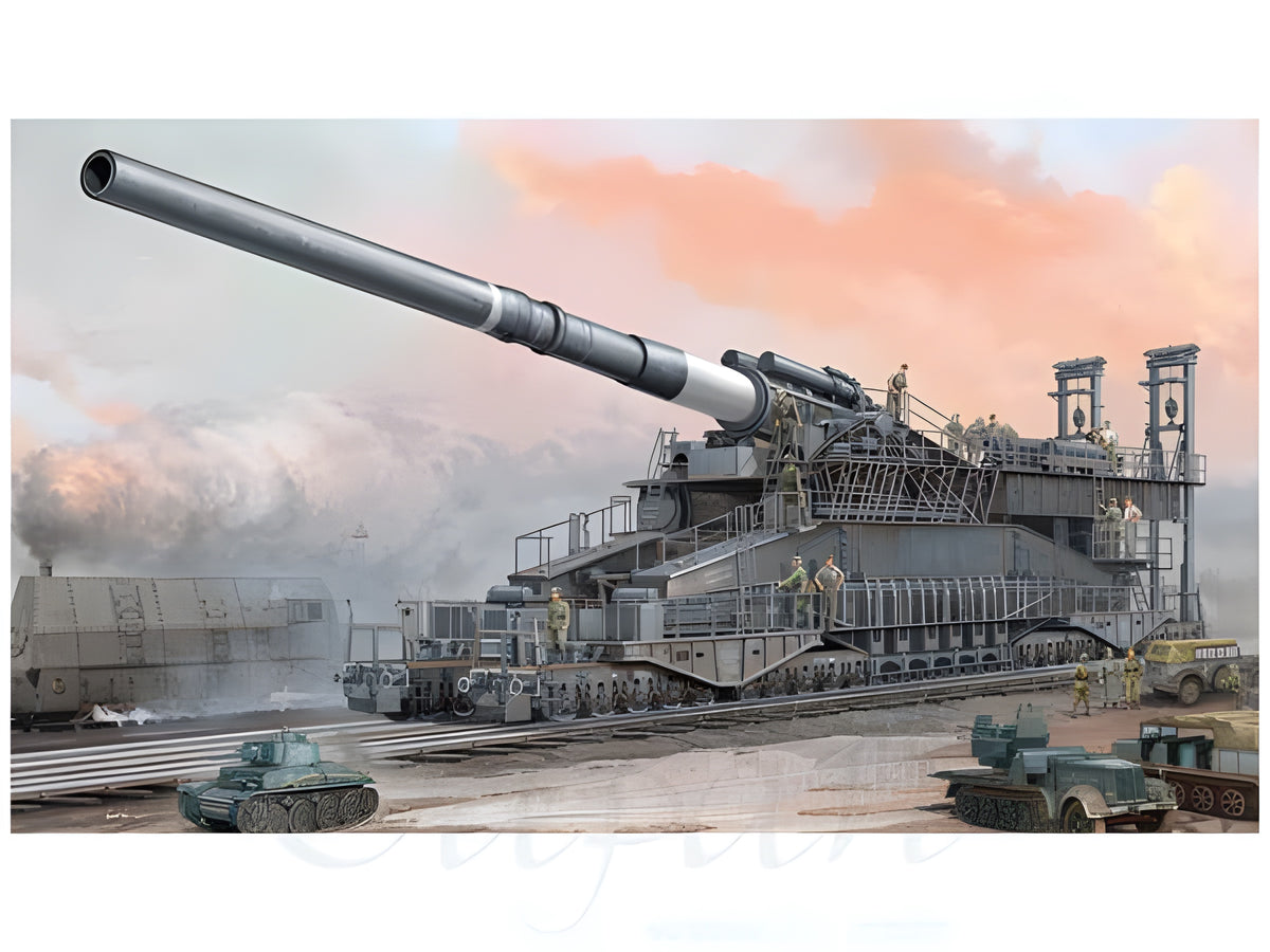 Hobby Boss 1/72 German 80cm K(E) Railway Gun 'Dora'