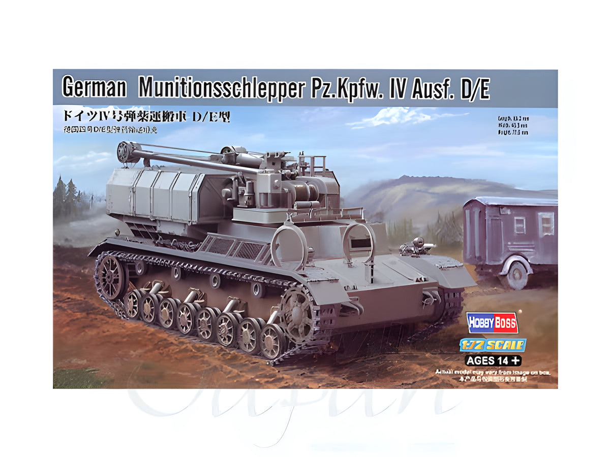 Hobby Boss 1/72 German Munitionsschlepper Pz.Kpfw.IV Ausf.D/E