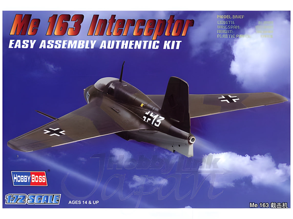 Hobby Boss 1/72 Germany Me163 Interceptor Fighter