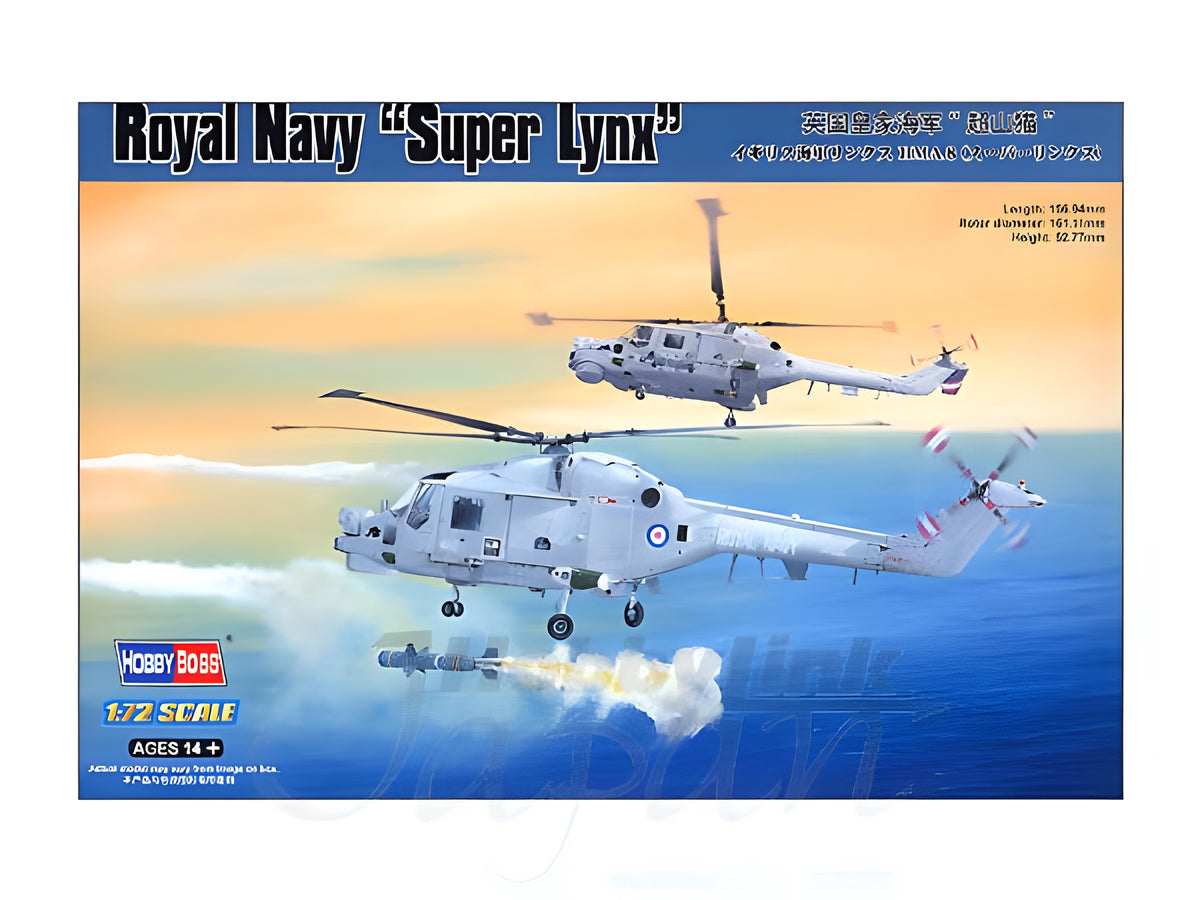 Hobby Boss 1/72 Royal Navy Westland Lynx HMA.8 “Super Lynx”
