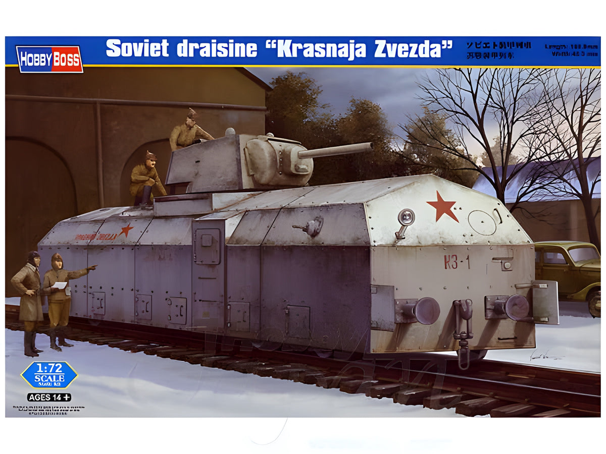 Hobby Boss 1/72 Soviet Armoured Train “Krasnaja Zvezda” (Red Star)