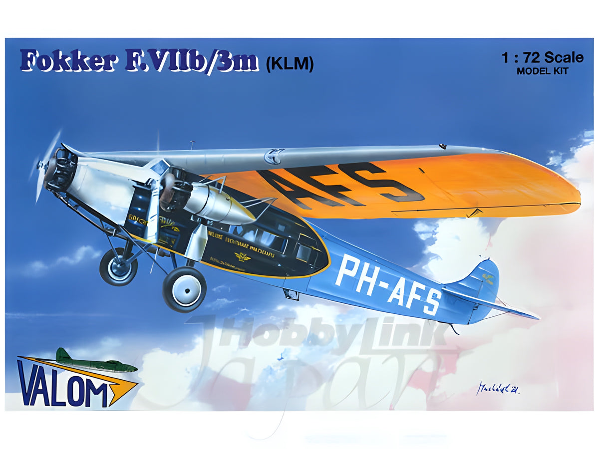 Valom 1/72 Fokker F.VIIb/3m (KLM)