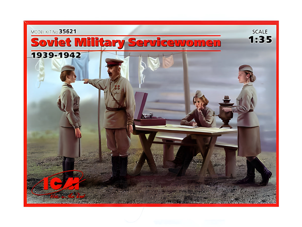 ICM 1/35 Soviet Military Servicewomen (1939-1942) (4 figures)